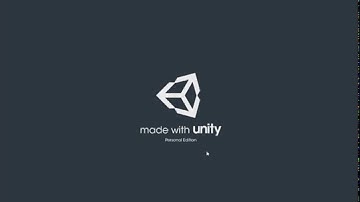 Unity 5 Personal Edition. Splash Screen
