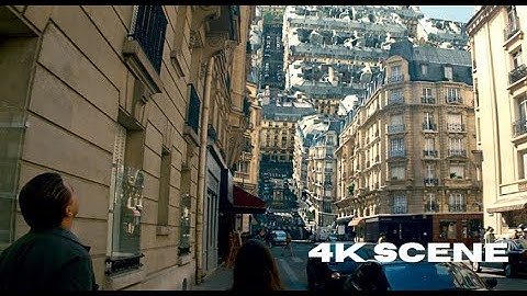 Inception   Ariadne Learns How To Build Dreams HDR   4K