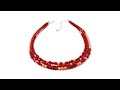 Jay King Multicolor Sea Bamboo Coral Bead 18