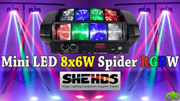 Led Moving Head 810w Rgbw Scène Lumière Led Spider Beam Dj