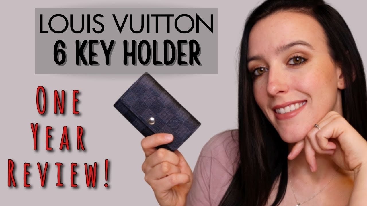 LOUIS VUITTON 6 KEY HOLDER  FIRST IMPRESSIONS & HACKS (large keys
