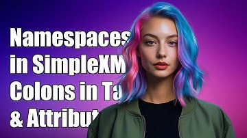 Naamruimten verwerken in SimpleXML: werken met dubbele punten in tags en kenmerken