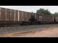 BNSF 5864 loaded coal with some older Thralls