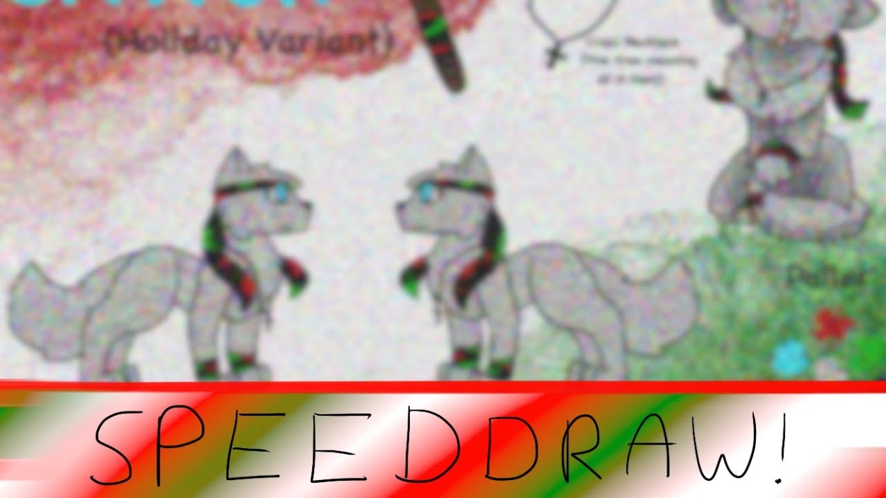 CNWolf Holiday Variant Reff Sheet! [Speed Draw] - YouTube