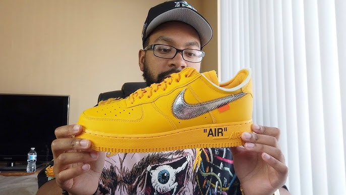 Are You Ready For The Off-White x Nike Air Force 1 University Gold? •