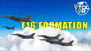 VTOL VR F-16 Formation Highlights