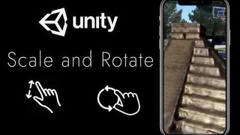Unity ARFoundation Scale and Rotate | Tutorial (Android/IOS)