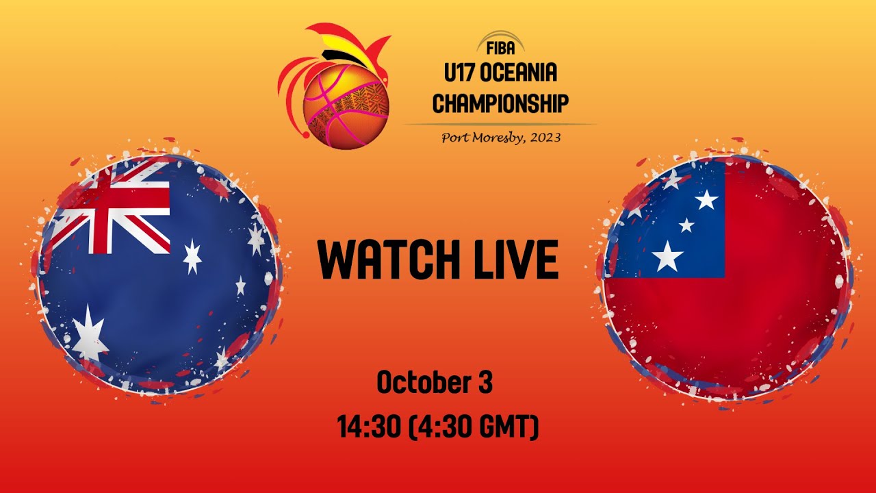 Australia v Samoa | Full Basketball Game