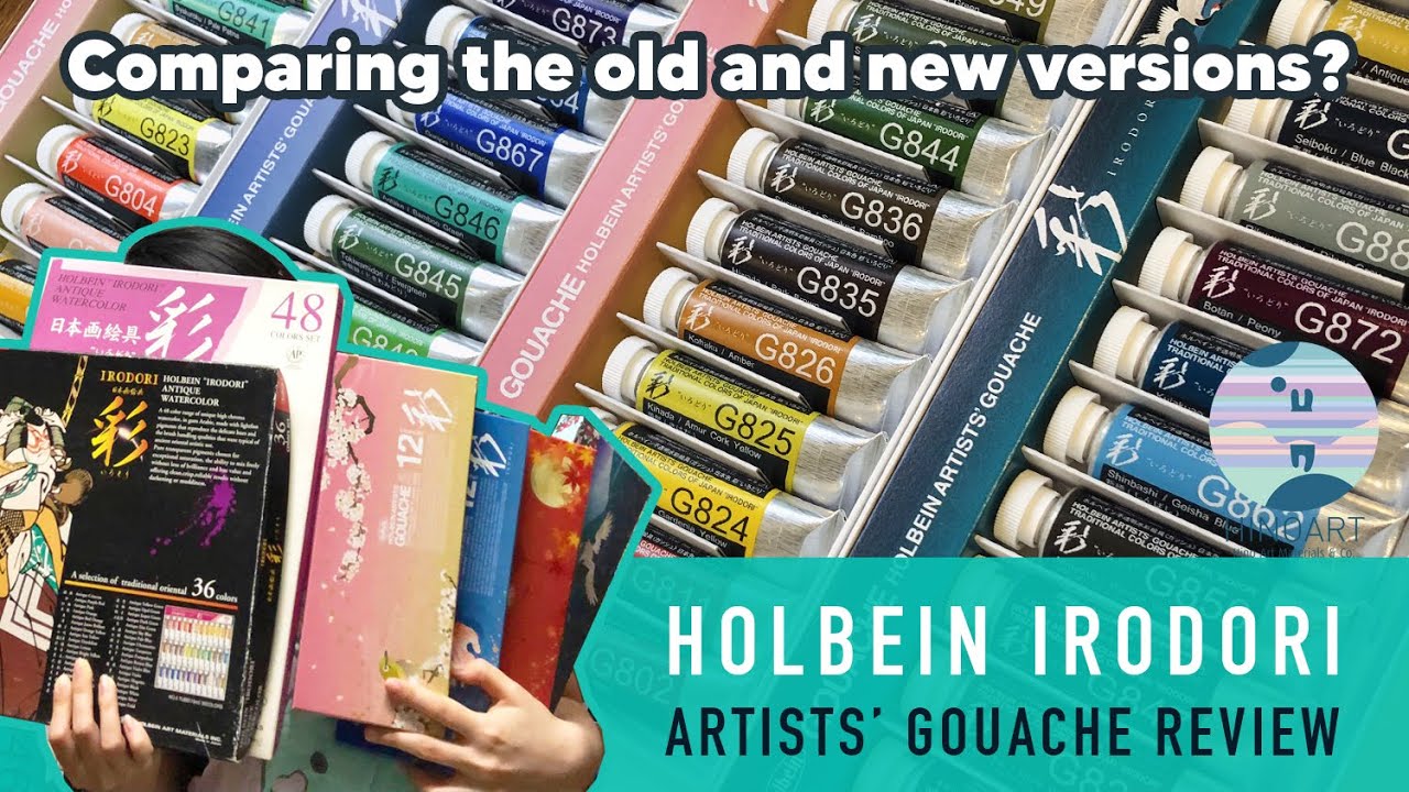 Holbein Gouache 18 Set First Impressions Review 