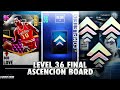 I UNLOCKED THE LEVEL *36* ASCENSION BOARD AND GOT THIS! SHAKE4NDBAKE SAVES MY BOARD!? NBA 2K21