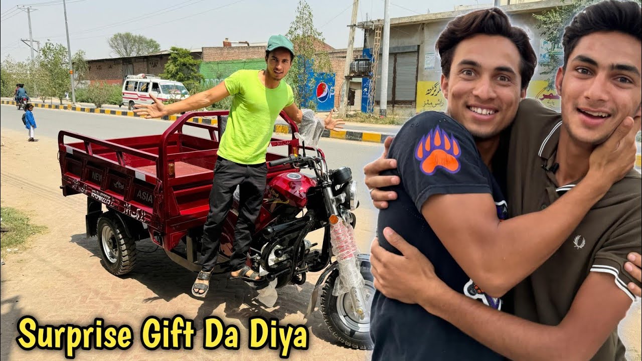 Abubakar K Sat Mil K Suprise Gift Diya 😱