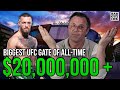 Ufc 303 gate way over 20 million