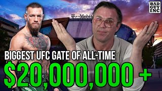 UFC 303 Gate ‘Way Over $20 Million’