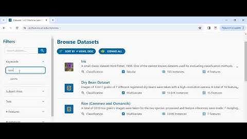 where can we find the datasets for your machine learning algorithms