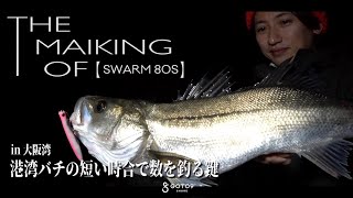 THE MAKING OF 【SWARM 80S】ー港湾バチの短い時合で数を釣る鍵 in 大阪湾ー