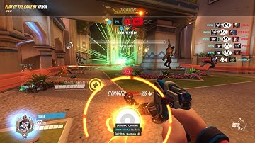 Overwatch - D.Va bomb 5 kill! Quintuple Kill!
