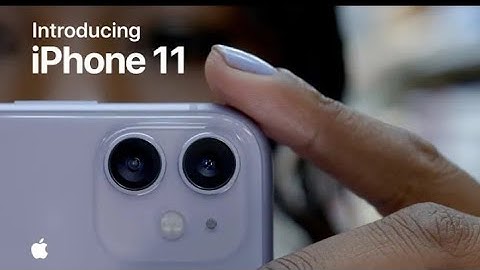 Introducing iPhone 11–Apple