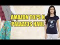 Amazon tops n palazzos haul |Regular tops n palazzos from amazon| #amazon #amazonhaul