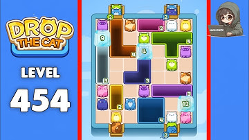 Drop The Cat level 454 solution