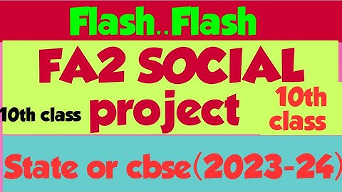 10TH CLASS FA2 SOCIAL PROJECTS/FA2 SOCIAL PROJECTS /FA2 PROJECTS/ SOCIAL PROJECTS