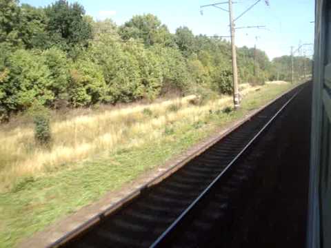 Каолінова Козятин 2 Електропоїзд ЕР9м 552 6254 Шепетівка Козятин Частина 87 01 08 2015 