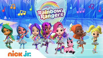 Theme Song 🌈 + Special Bonus Clip | Rainbow Rangers | Nick Jr.