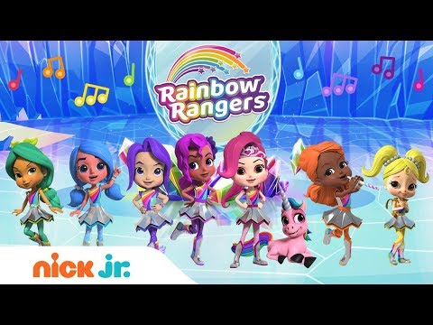Theme Song 🌈 + Special Bonus Clip | Rainbow Rangers | Nick Jr.
