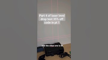 DROP TEST/ COMPARISON TEST part 4 DOVOH Laser Level 360 Self Leveling