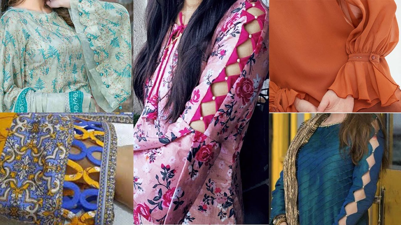 Beautiful Sleeves Design With Dori Loops | Baju New Design | Latest ...