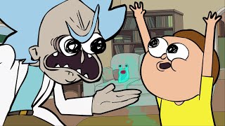 Ric And Morter Rick And Morty Parody