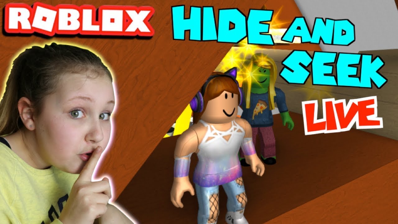 Ruby Rube Plays Roblox Hide And Seek Live Stream Youtube