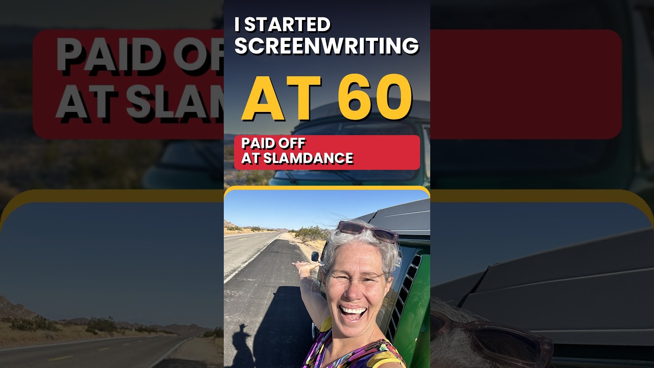 ⁣Starting Screenwriting at 60 Paid Off at Slamdance #Screenwriting #Slamdance #IndieFilmmaker