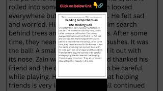 Grade 1 Reading Comprehension Workbook | 50 Fun Passages with Questions