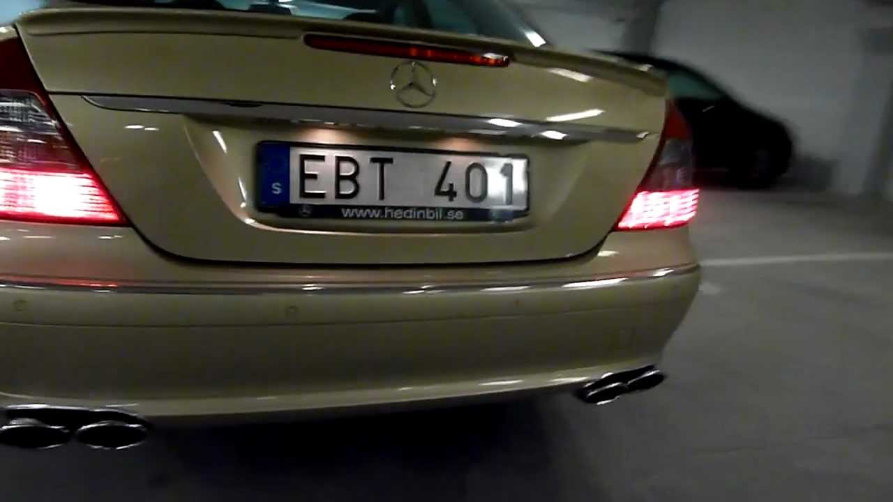 Mercedes E4 Cdi Sound W Dpf Delete And Kleemann Mufflers Youtube
