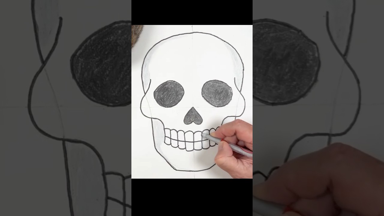 How to Draw a Skull 