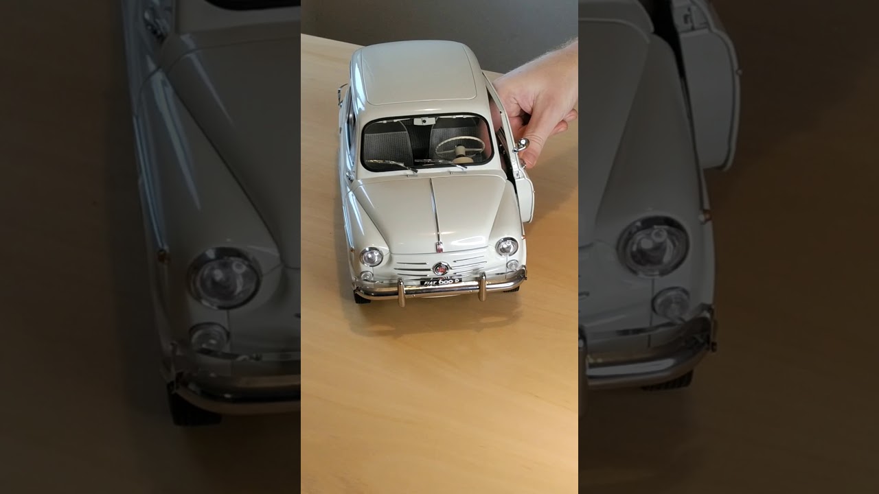 FIAT 600 D ESCALA 1/8 SALVAT