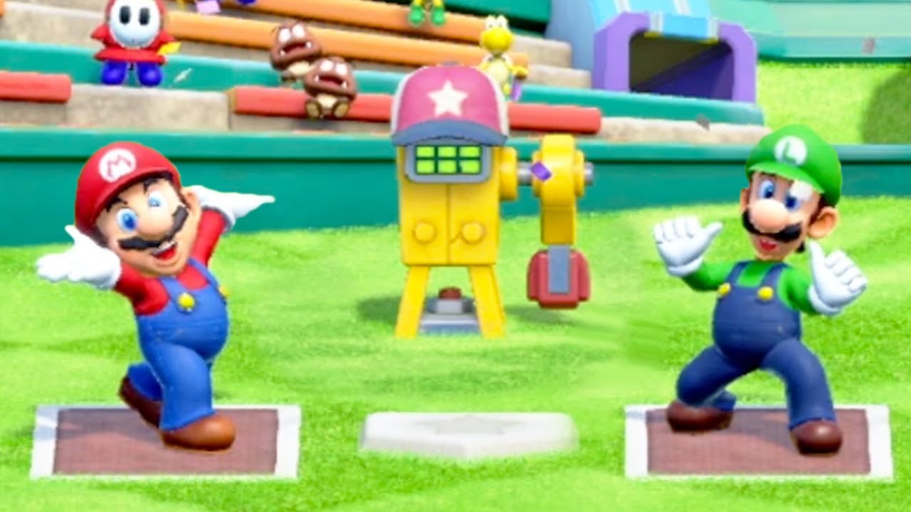 Mario Party Superstars - Mario vs Luigi vs Waluigi vs Rosalina - Yoshis Tropical Island (1/3)