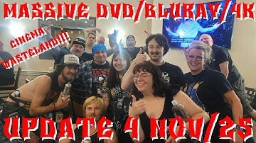 Massive Horror DVD/Bluray/4K Update 4 Nov/25