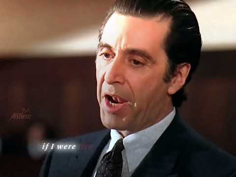 I'll show you out of order status | scent of a woman | al pacino | Sigma status #sigma #alpacino