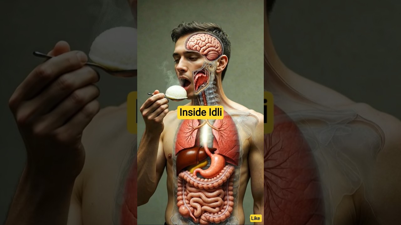 What Happens Inside Your Body When You Eat Idli? 🍽️😲 