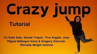 Crazy jump line dance tutorial Improver choreography by Sala, Trepat, Argyle, Vane & Danvoie