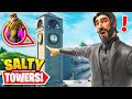 HIDE OR SNITCH in the NEW SALTY TOWERS... (Tilted Towers)