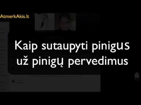 Video: Kaip Pervesti Pinigus Internetu