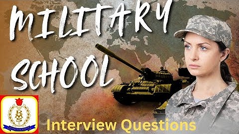 Military School Interview questions and Answers | Rms school Interview questions | PD Classes 