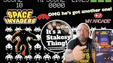 Space invaders, My Arcade Micro Player, Unbox & Play, 1978 Retro Game #itsastakesything