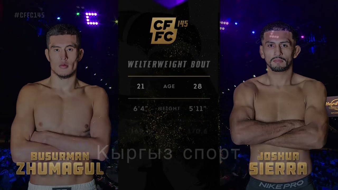 Кыргыз vs Мексиканец: Бусурман Жумагул уулу vs Жошуа Сиерра 