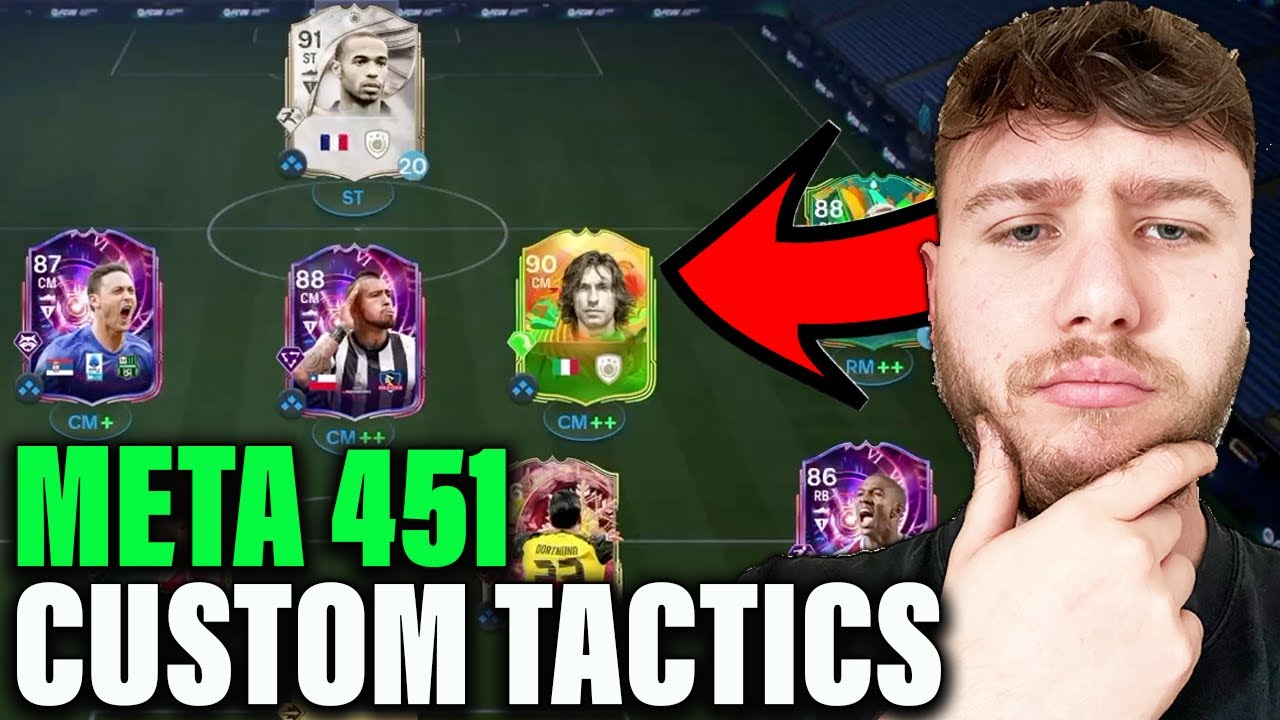 Best 451 META Formation and Custom Tactics in FC 26! 🔥 The NEW Meta?