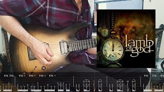 LAMB OF GOD - Reality Bath (Guitar Cover with On Screen Tabs)