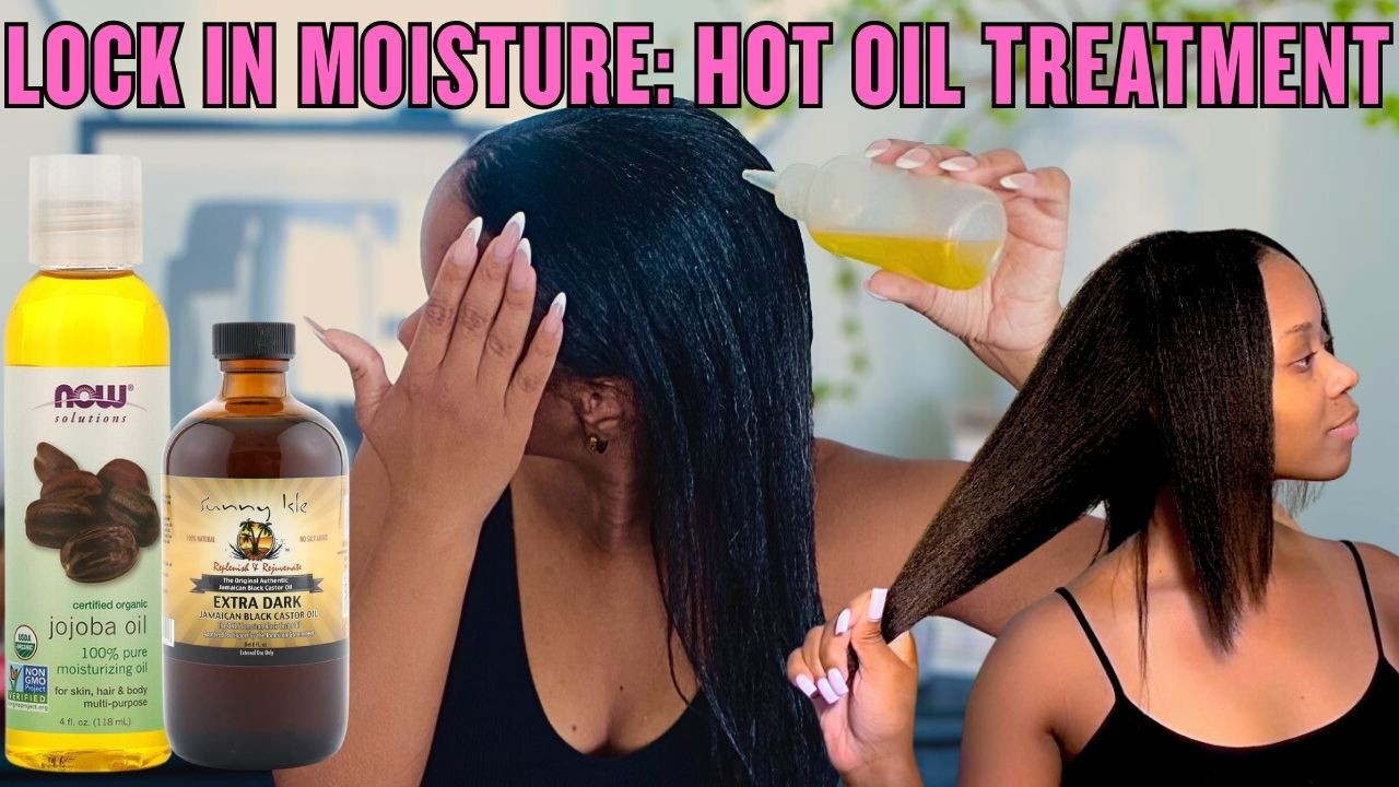 Небольшой видеоурок: У меня снова есть волосы! Горячие масляные маски восстановили мои сухие и ло...