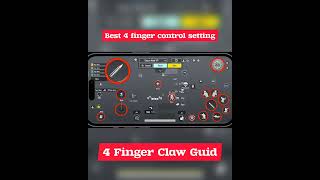 4 finger claw guide in pubg mobile #shorts #pubg #bgmi